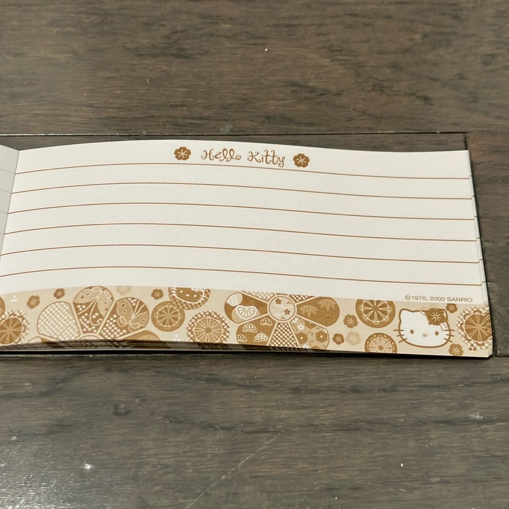 Y2K Vintage 2000 Hello Kitty Unused Notebook - Picture 5 of 12